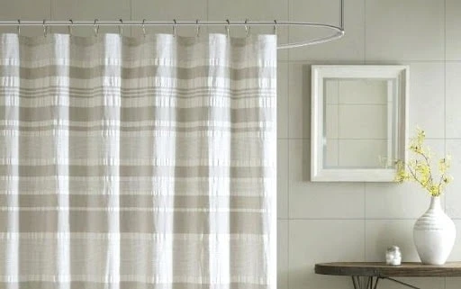 Roll Up Shower Curtain
