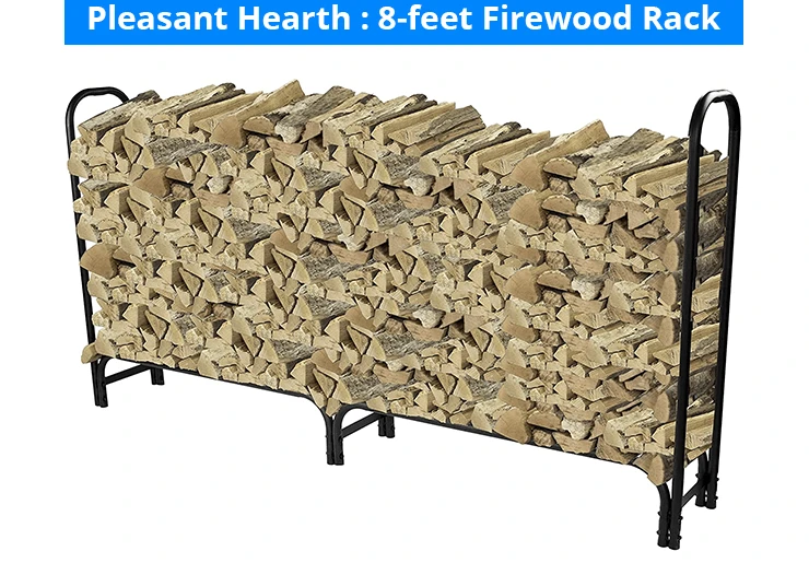 Pleasant Hearth - 32mm Heavy Duty Log Rack,