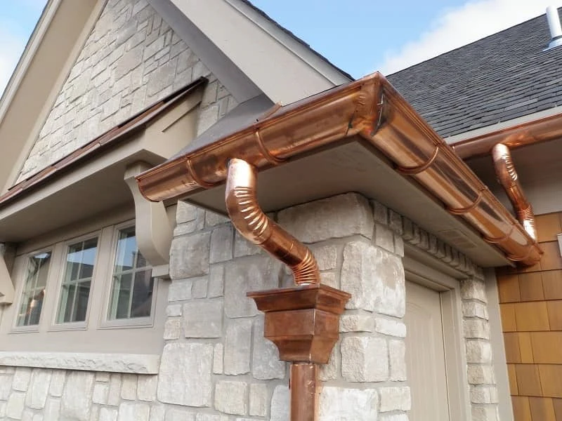 Copper Gutters