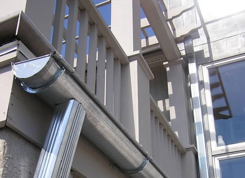 Galvanized Steel Gutters