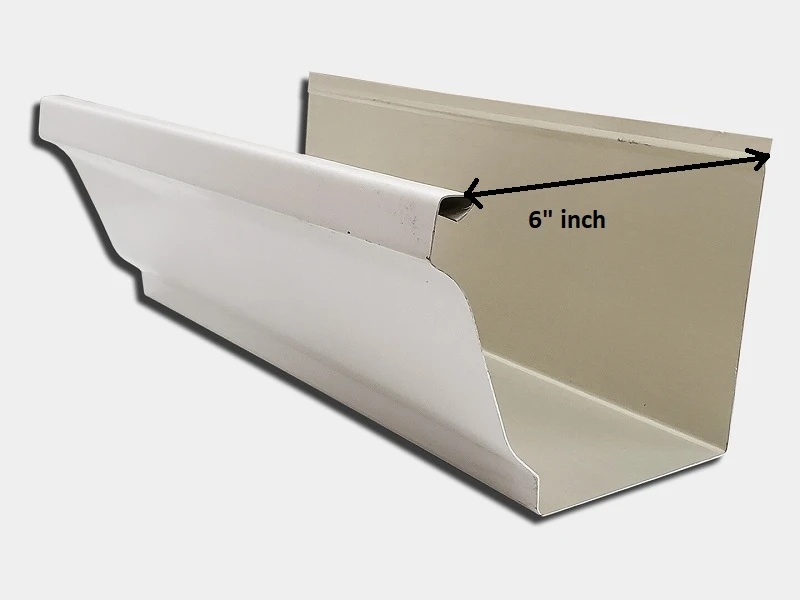 6 Inch Gutters