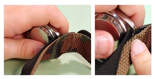 Removing A Velcro Or Nylon Watchband