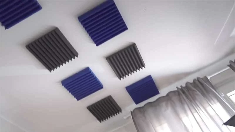 Install Acoustic Foam Panels