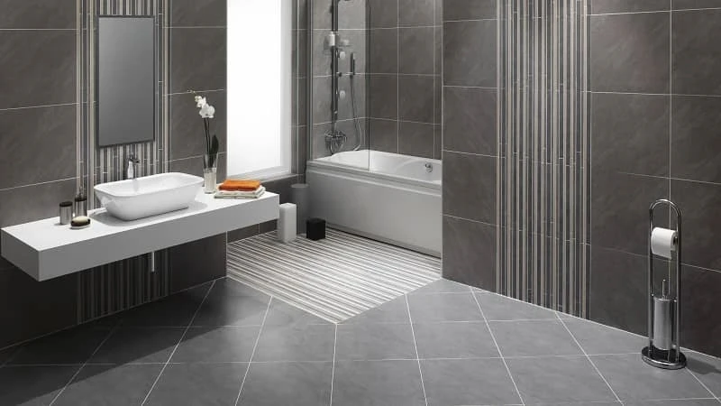 Ceramic Tile Bathroom Flooring
