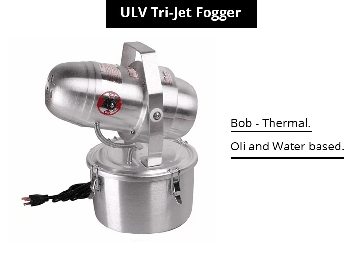 Professional ULV Tri-Jet Fogger