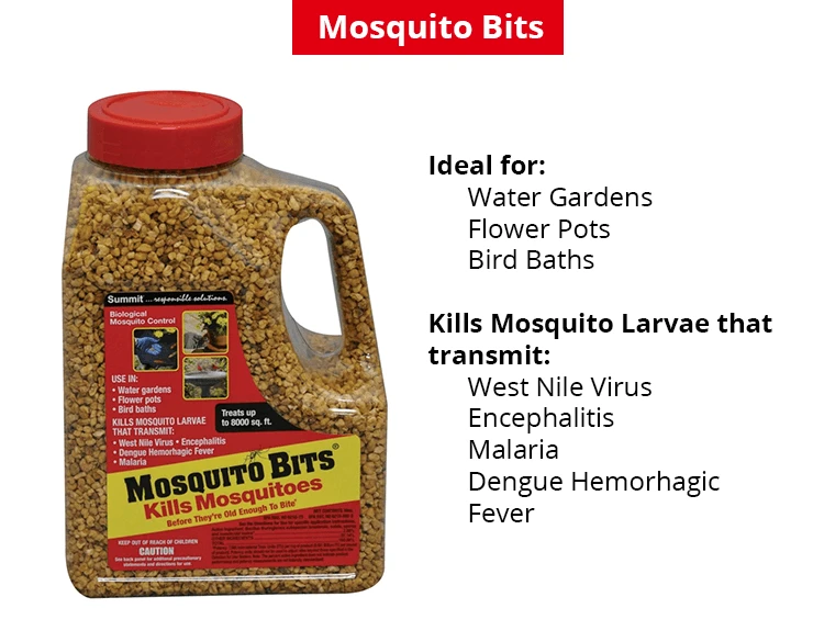 Mosquito Bits | Kills Mosquito Larvae Before Hatching
