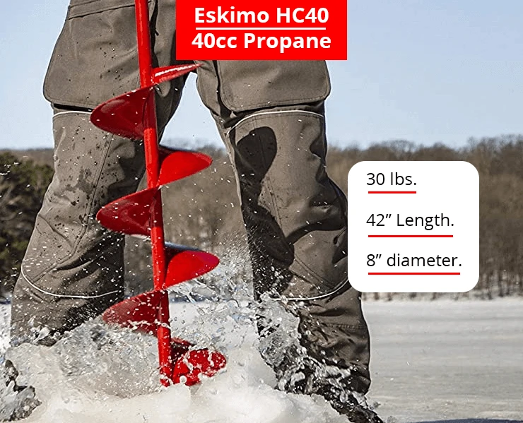 Eskimo HC40 | 40cc | Propane Ice Auger