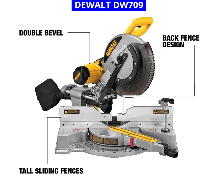 DEWALT 12-Inch Sliding Compound Miter Saw (DWS709)