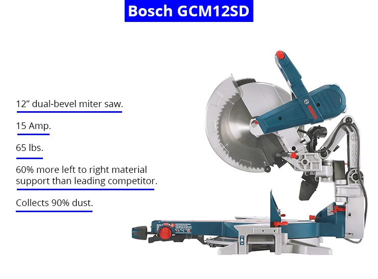 Bosch Power Tools GCM12SD 