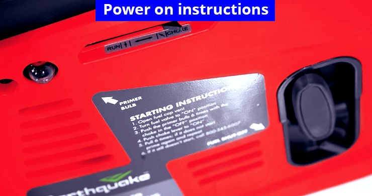 Earthquake 11613 Gas Powered Portable Inverter