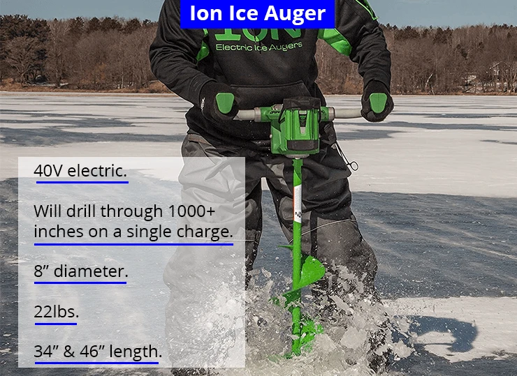 Ion Eskimo Standard Series Ice Auger