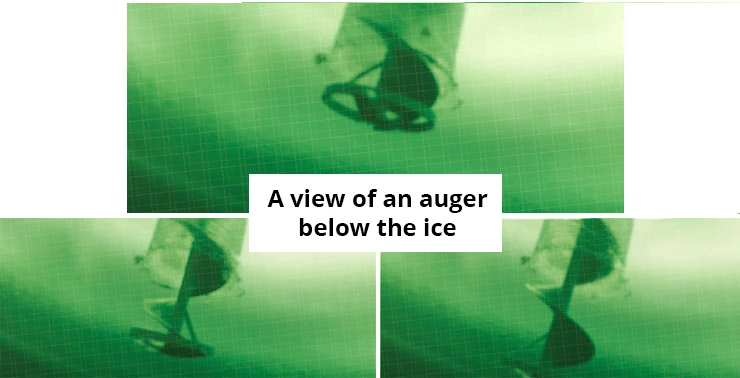 Electric-ion-ice-auger-ice-fishing-under-ice