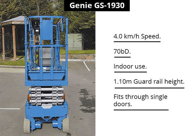 Genie GS-1930 | 25 Feet Height | Scissor Lift