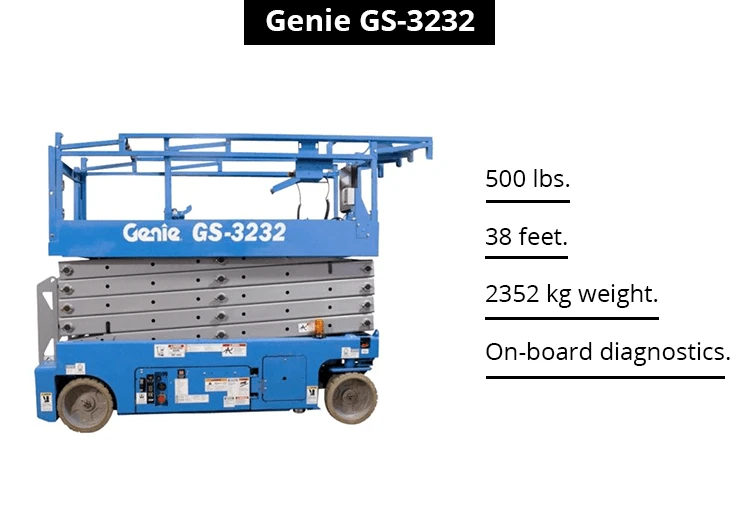 Genie GS-3232 | Hydraulic Scissor Lift