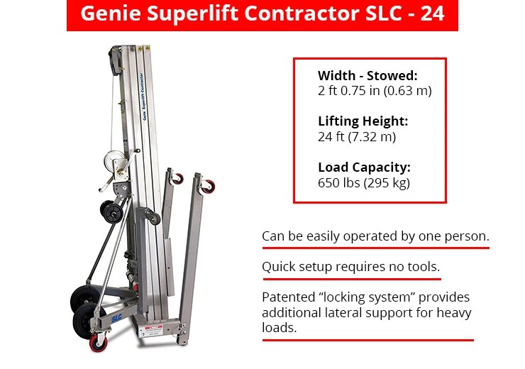 Genie SLC-24 | Superlift Contractor