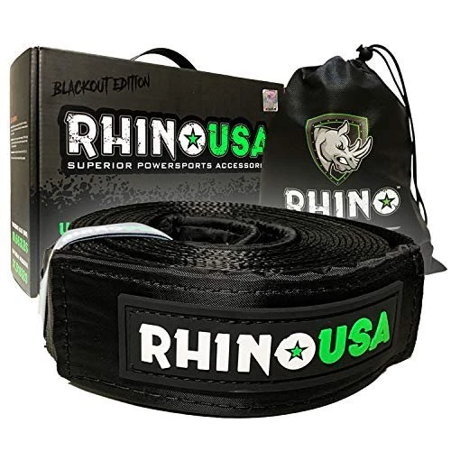 Rhino Usa Recovery Tow Strap 3 X 20ft