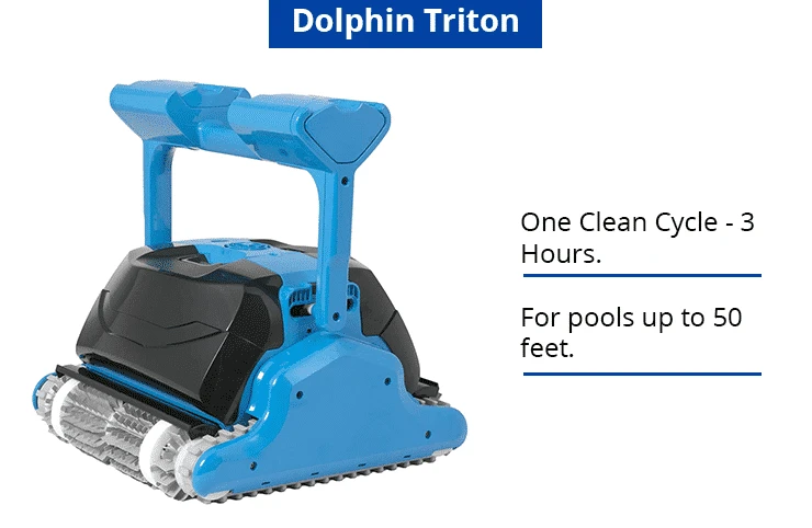  MAYTRONICS Dolphin Triton Plus Robotic Pool Cleaner 