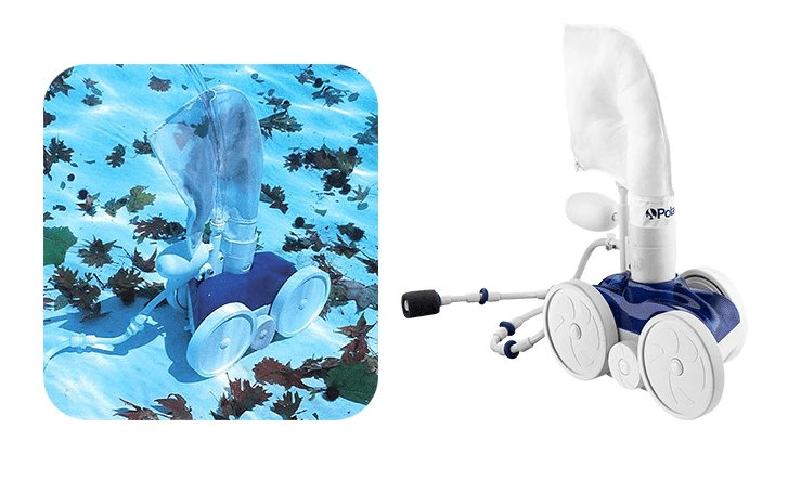 An immaculate pool cleaner that scrubs pool walls clean, Polaris 280 Automatic Pool Cleaner