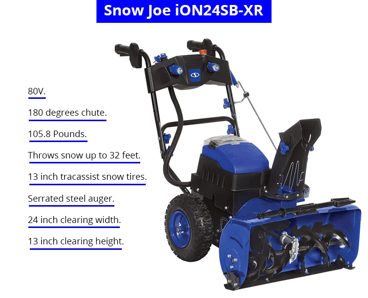 Snow Joe ION24SB-XRP ION 80V
