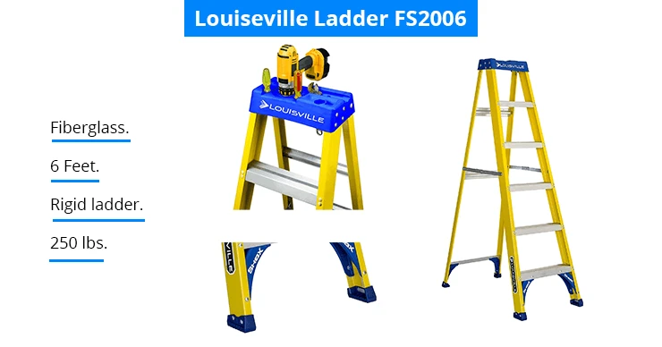 Louisville Ladder FS2006, 6-Feet/250lb