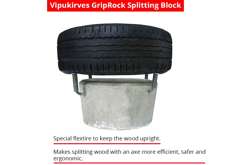 Vipukirves GripRock Splitting Block