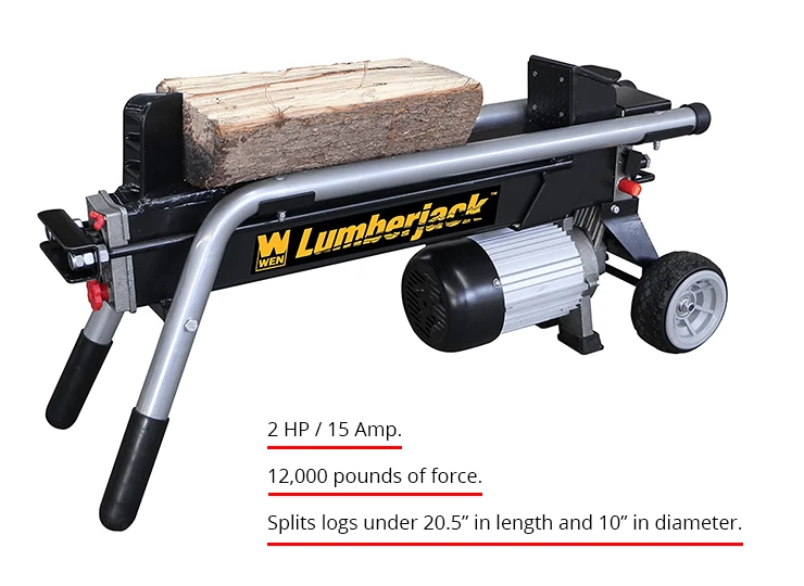 WEN 56206 | 6-Ton Electric Log Splitter