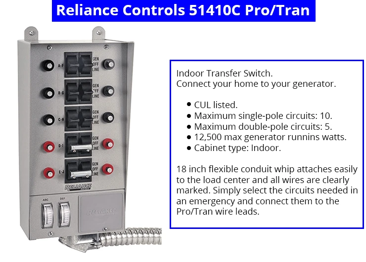Reliance Controls 51410C 