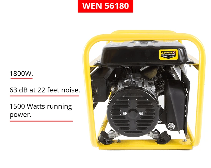 The Lightweight WEN 56180 — 1800W Generator