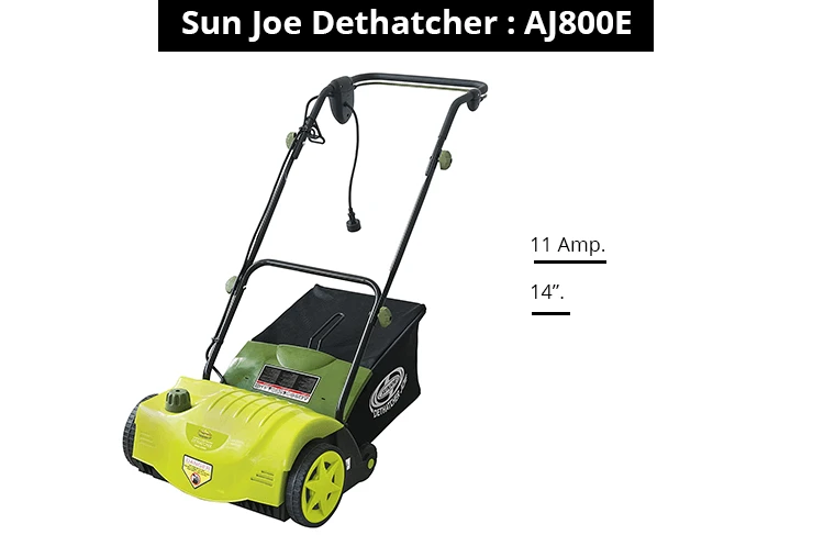 Sun Joe Dethatcher Joe AJ800E 