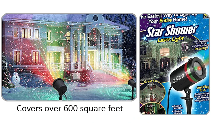 Outdoor Laser Christmas Lights