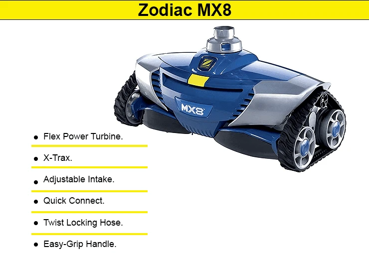 Zodiac MX8 Review | Suction Pool Cleaner (A modern pool cleaner is affordable and effective)