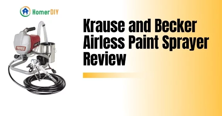 Krause and Becker Airless Paint Sprayer Review