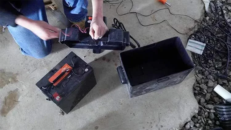 Installing Sump Pump Battery