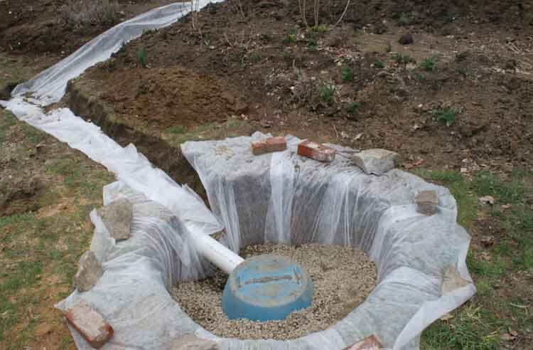 Gallon Barrel Dry Well 