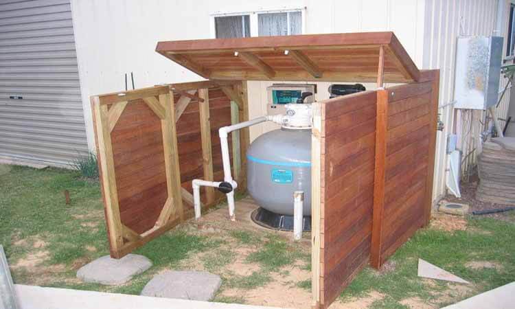 Pool Pump House Designs