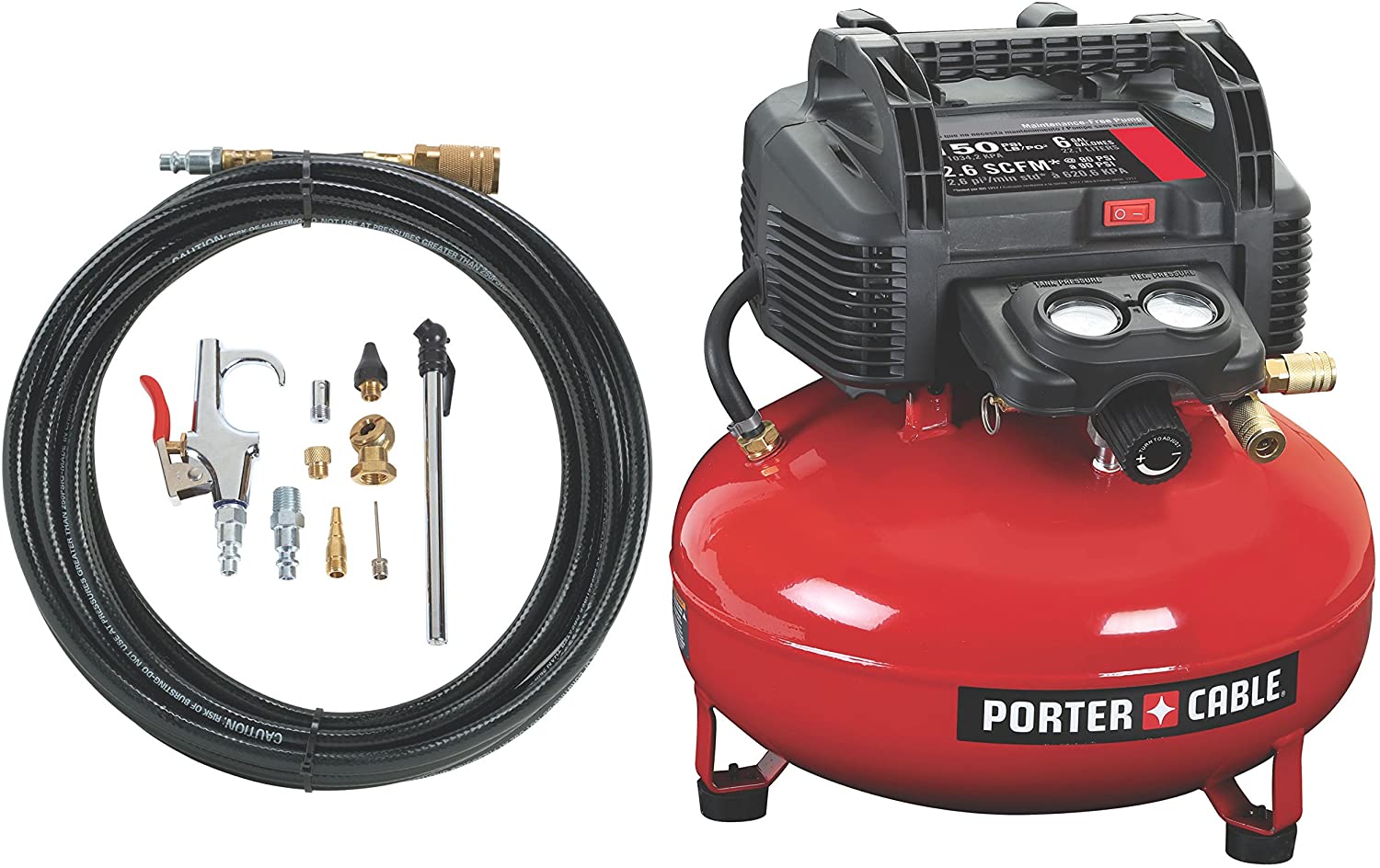 Porter-Cable C2002-Wk Oil-Free UMC Pancake Compressor Review