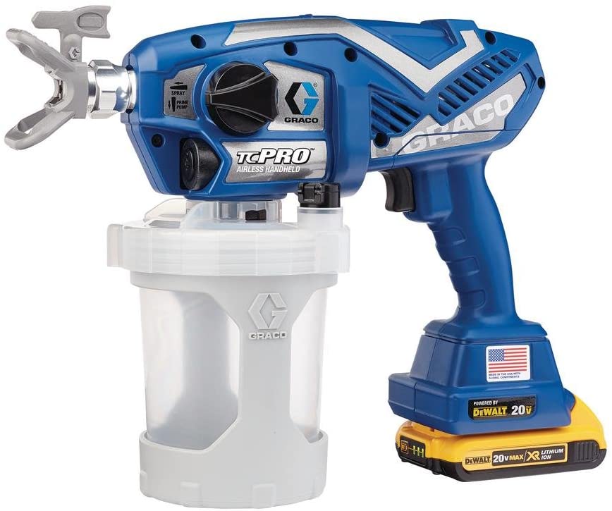  Graco's TC Pro Cordless Airless Paint Sprayer 